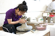 陶芸作品の制作