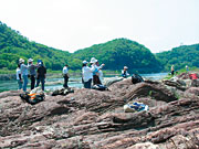 地学の野外実習