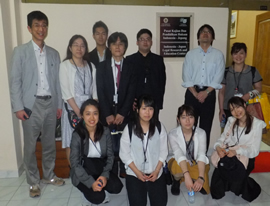写真6 名古屋大学・日本法教育研究センター訪問