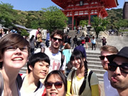 留学中には日本各地を訪問