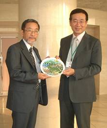 Lee学長＆松田学長