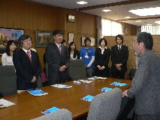 松田学長ら