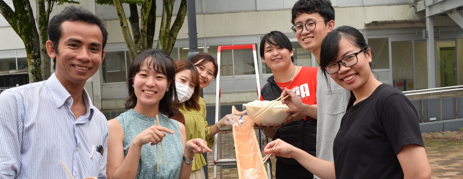 イベント 流しそうめん