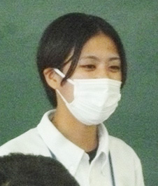 教科指導重点コース 造形・創造科学系(保健体育) 令和3年度入学 牧原 楓さん