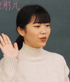教科指導重点コース 理数・自然科学系(理科) 令和3年度入学 佐藤 優希奈さん