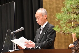 野田敦敬学長