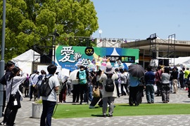 野外ステージの様子