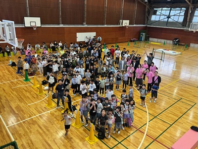 みんなでハイポーズ！