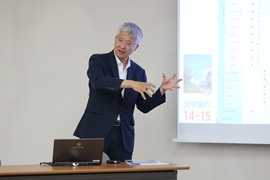 寺田安孝理事の講話