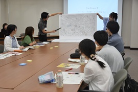 ワークのエリアについて提示