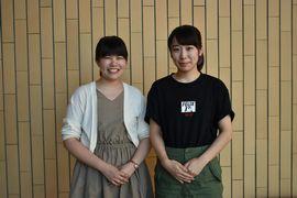 団長の鈴木愛乃さんと副団長の森海有香さん