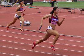 4×400mリレーの松本さん