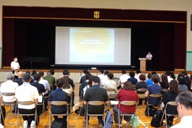 社会教育実地研修<br>（安城市立東山中学校）