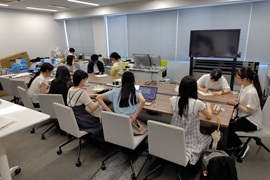 教育実習相談会の様子