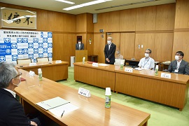 野田学長のあいさつ