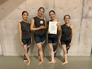 受賞した作品を踊った出演者