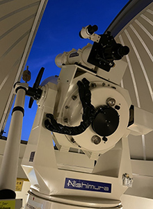 本学の60cm望遠鏡（8月1日撮影）