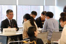 大学案内ブースの様子