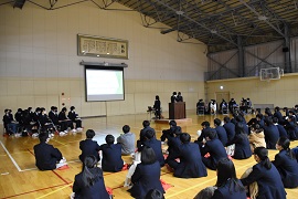 演説の様子