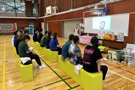 防災士による講習会の様子１