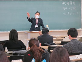 みよし市の講義の様子