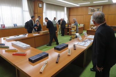 作品展示の様子