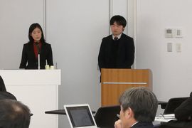 中・高分科会の実践発表の様子