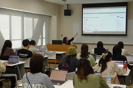 説明の様子 