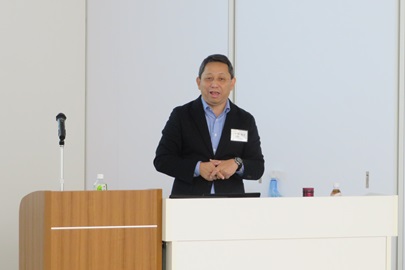 伊藤幹夫先生の講演の様子