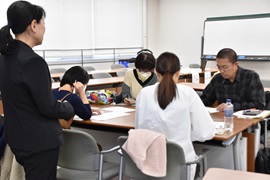 授業案作成のグループワーク