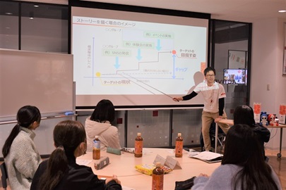 刈谷市アジア・アジアパラ競技大会推進室からの情報提供の様子