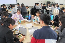 ランチミーティングの様子