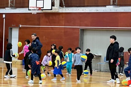 ボール1人1個！（バスケットボール）