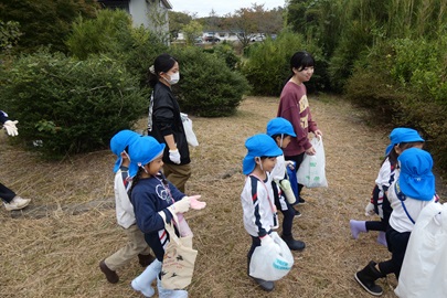 どこに行くのかな？わくわくするね
