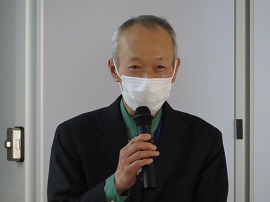 総括する野田敦敬学長