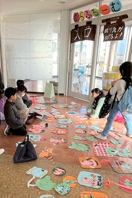 お持ち帰りの様子