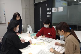 個別の指導計画を考えるワークの様子