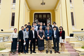 カンボジア教育省への表敬訪問