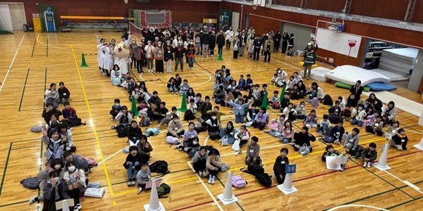 全員集合！ 今日はいっぱい楽しむぞ！