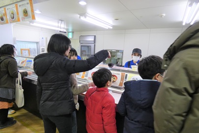 ここで注文するんだよ！