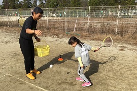 ④はじめてのソフトテニスinあいちきょういくだいがく