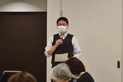 進行役の中山弘之准教授