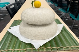 完成した鏡餅