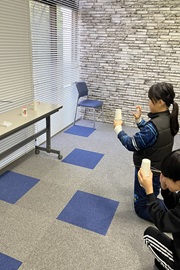 狙いを定めて...