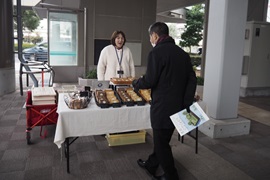 tane工房による米粉シフォンケーキの販売