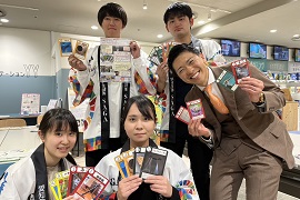 メーテレアナウンサー上坂嵩さんと学生団体SAGA