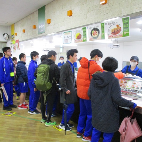 2024年2月5日 本学附属特別支援学校の中学部が本学を訪問しました