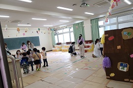 おはなしのくにでの遊び