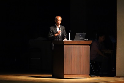 野田敦敬学長あいさつ