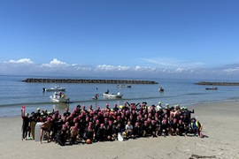 出発前の集合写真
